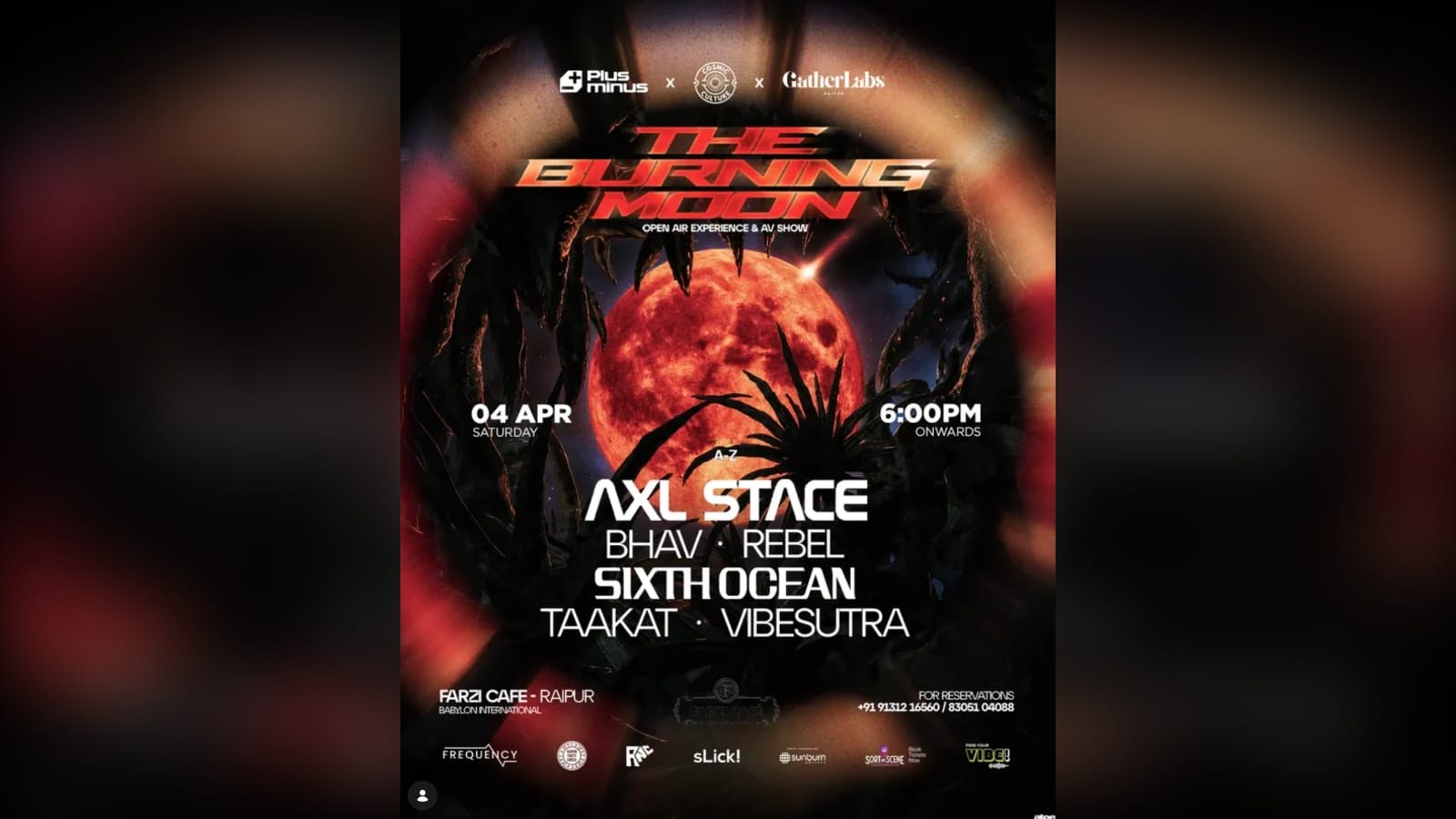 The Burning Moon x Techno x House
